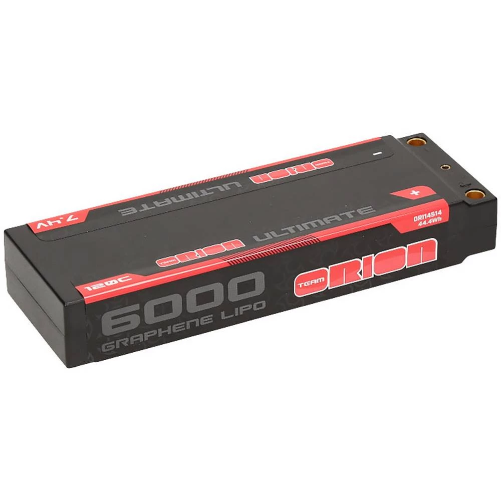 LiPo akumulatorski paket za modele 7.4 V 6000 mAh Broj ćelija: 2 120 C Team Orion Kutija tvrda 5 mm slika