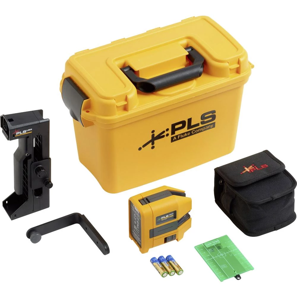 Fluke PLS 180G KIT Križnolinijski laser Raspon (maks.): 15 m slika