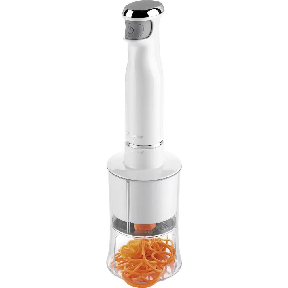 Trisa Spiralizer štapni mikser 600 W s nastavkom za štapni mikser, s višenamjenskim uređajem za mljevenje bijela slika