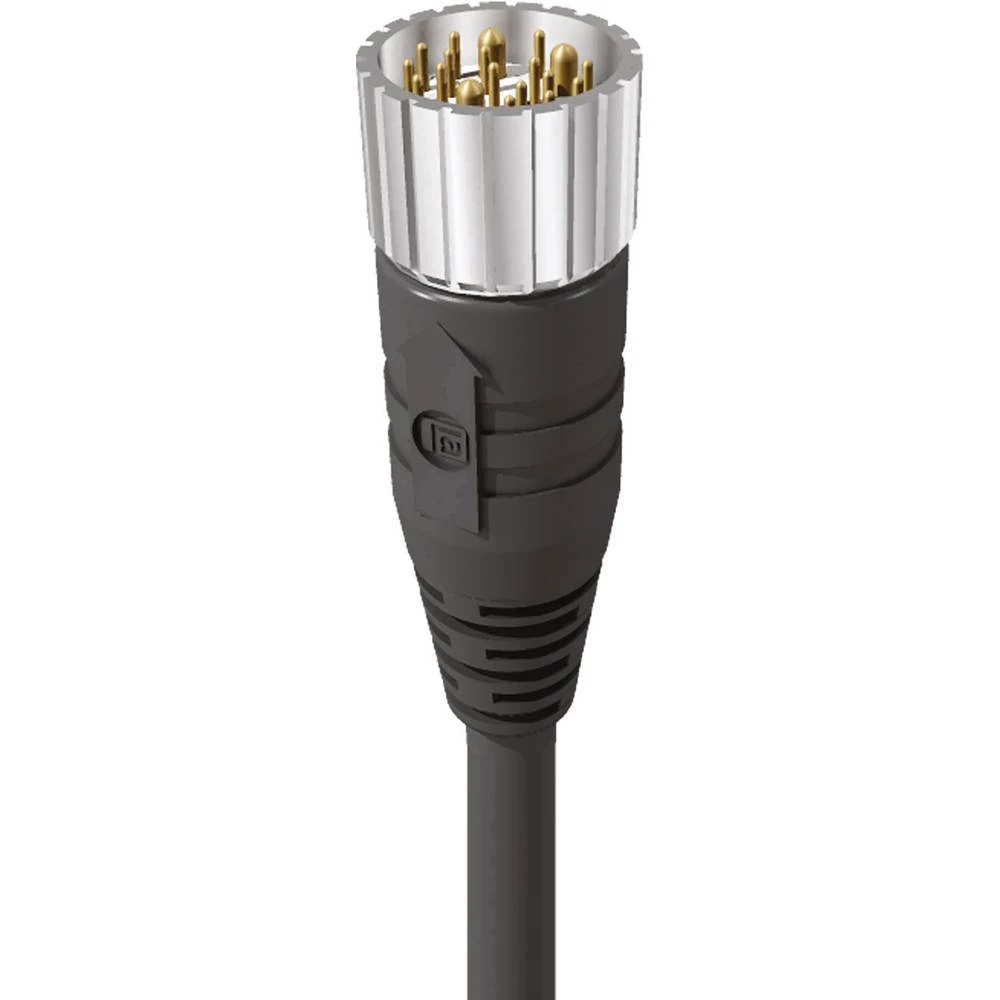 Utični konektor za senzor/aktivator, konfekcionirani M23 Ravni muški konektor 1 m Broj polova: 12 Lumberg Automation 6739 RSU 12 slika