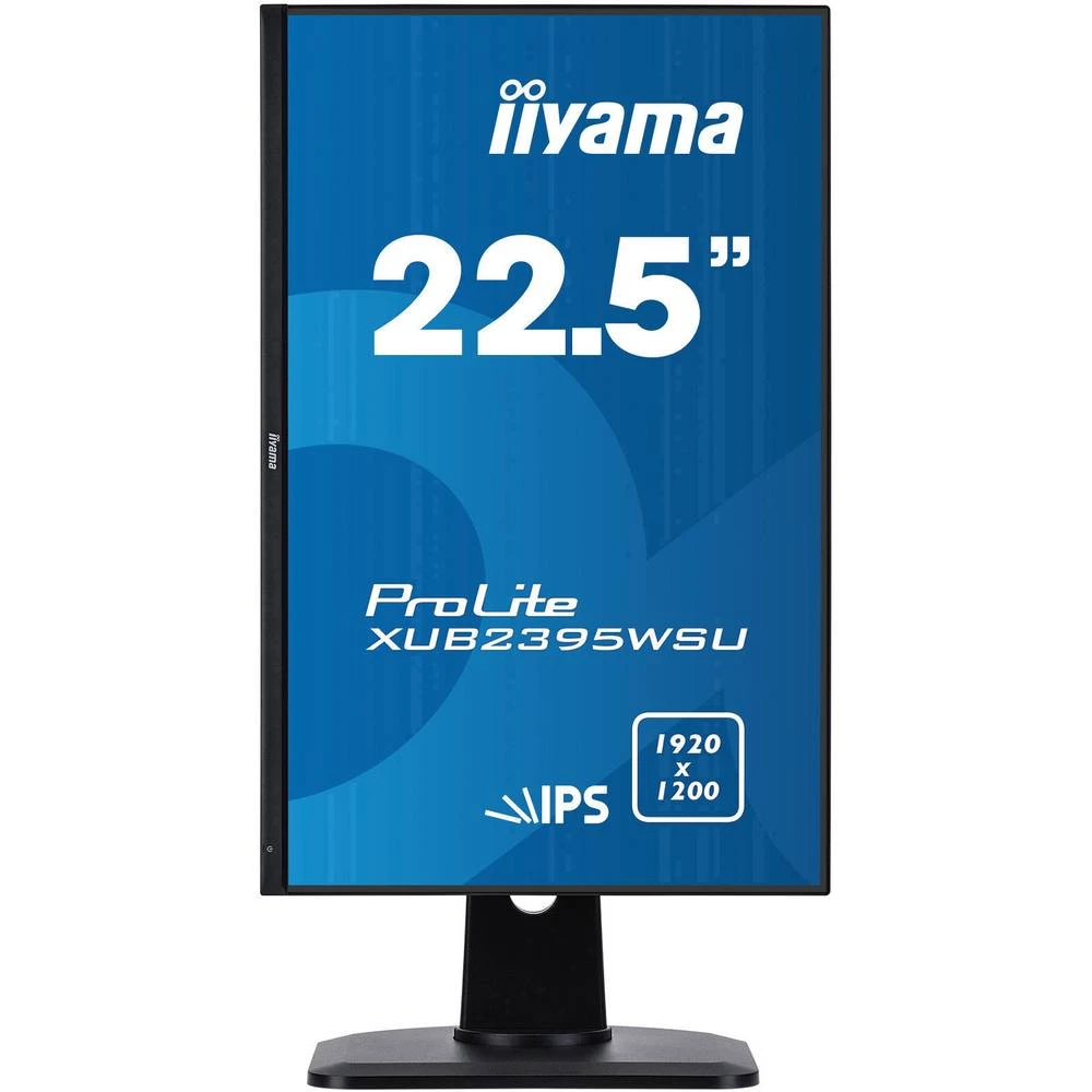 LED zaslon 57.2 cm (22.5 ") Iiyama ProLite XUB2395WSU ATT.CALC.EEK A (A+++ - D) 1920 x 1200 piksel WUXGA 4 ms DisplayPort, HDMI slika