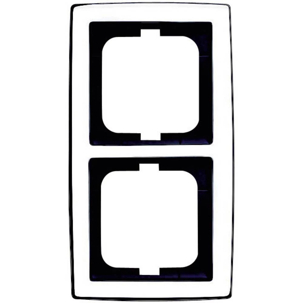 Busch-Jaeger 2-struki pokrivni okvir Solo krom (brušeni) 1722-80G slika