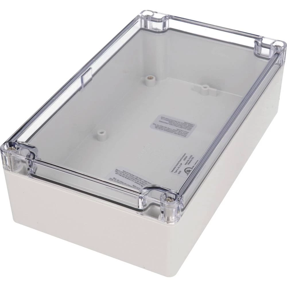 Hammond Electronics 1554UA2GYSL kućište 201 x 119 x 60 polikarbonat svijetlosiva 1 kom. slika