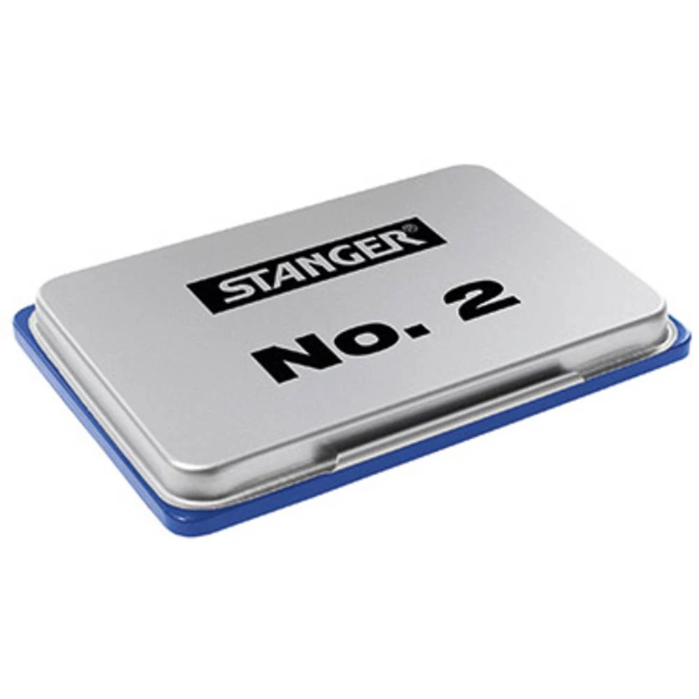Stanger Jastučić za tintu No. 2 01801503 110 x 70 mm (Š x V) Plava boja 1 ST slika