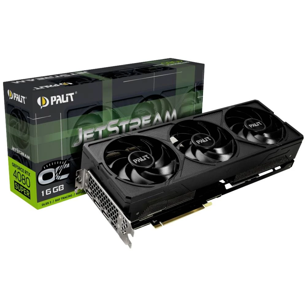Xpert Vision grafička kartica Nvidia GeForce RTX 4080 Super JetStream OC 16 GB GDDR6X-RAM PCIe x16 HDMI™, DisplayPort slika