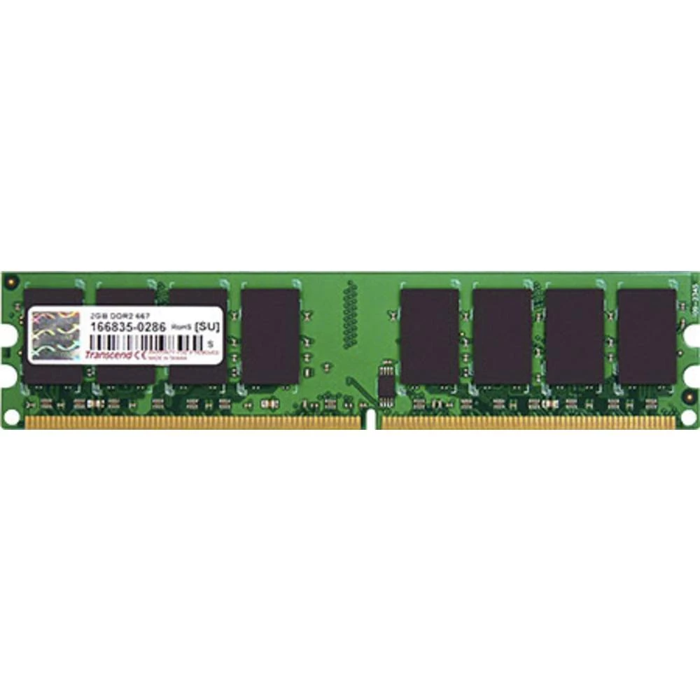 Transcend TS256MLQ64V6U PC Memorijski modul 2 GB 1 x 2 GB DDR2-RAM 667 MHz CL5 slika
