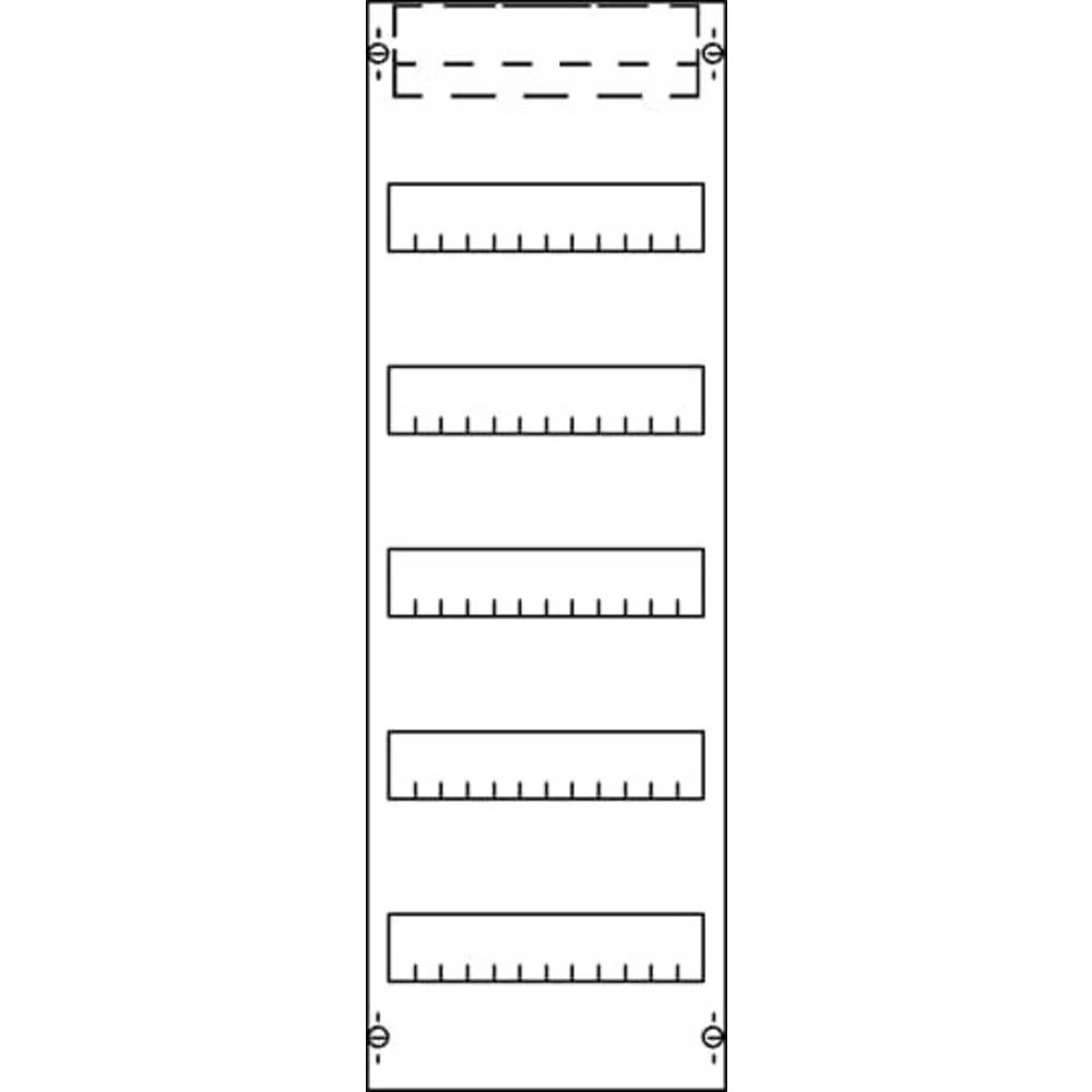 Striebel & John 2CPX037065R9999 polje za razdjelnik Broj redova 5 slika