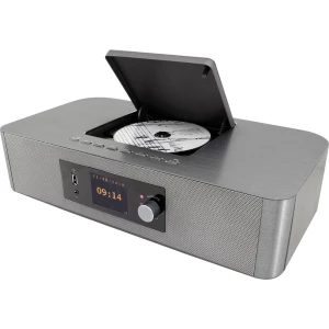 Internet CD radio SoundMaster ICD2020 AUX, Bluetooth, CD, DAB+, UKW Srebrna slika