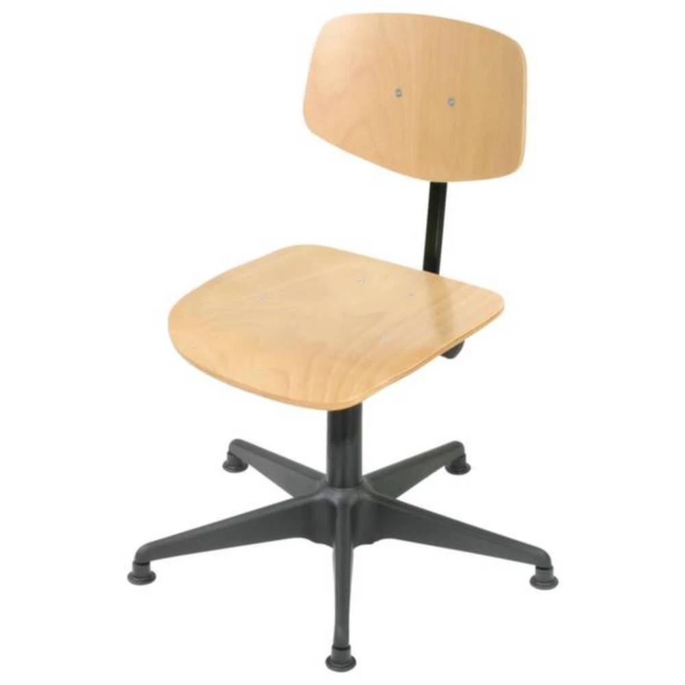 Okretna stolica za rad Čelik B-6124.02 slika