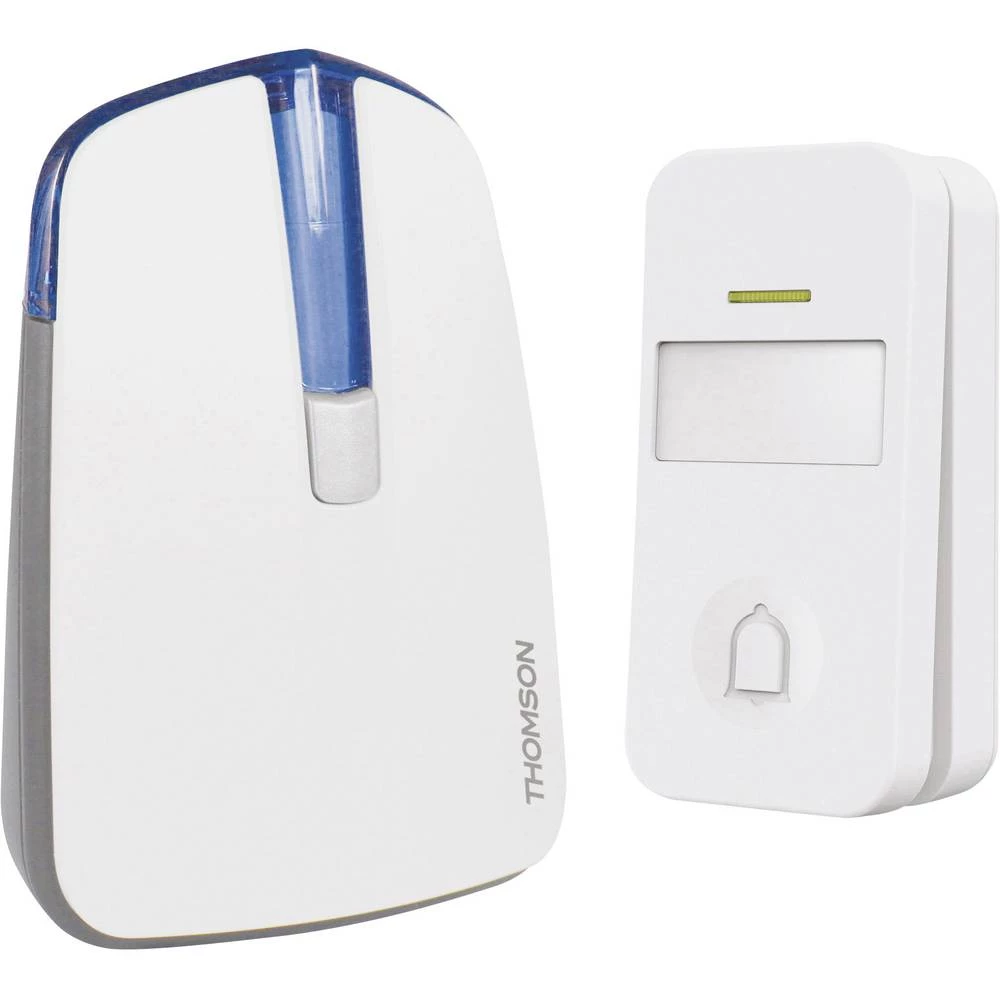 Bežično zvono Komplet-set S natpisnom pločicom, S bljeskalicom Thomson 513127 slika