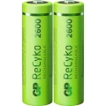 GP Batteries ReCyko+ HR06 mignon (AA) akumulator NiMH 2600 mAh 1.2 V 2 St. slika