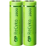 GP Batteries ReCyko+ HR06 mignon (AA) akumulator NiMH 2600 mAh 1.2 V 2 St.
