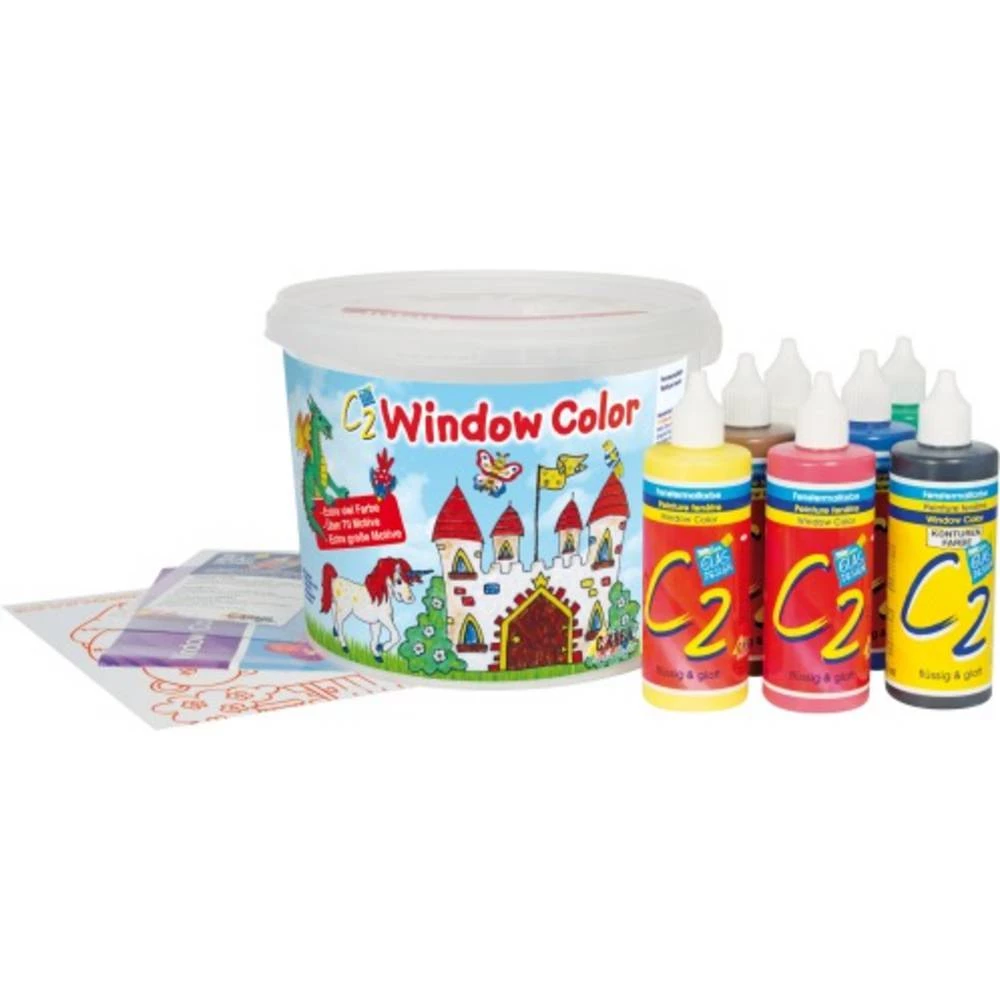 Vedes Window Color Eimer 7 Farben + Zubehör 40155 slika