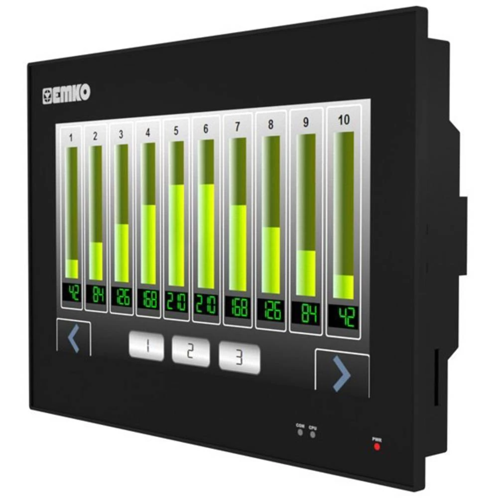 PLC ekran Emko Proop Black Process proop.black-10P.E2wi.D5.D4.AC.AC slika