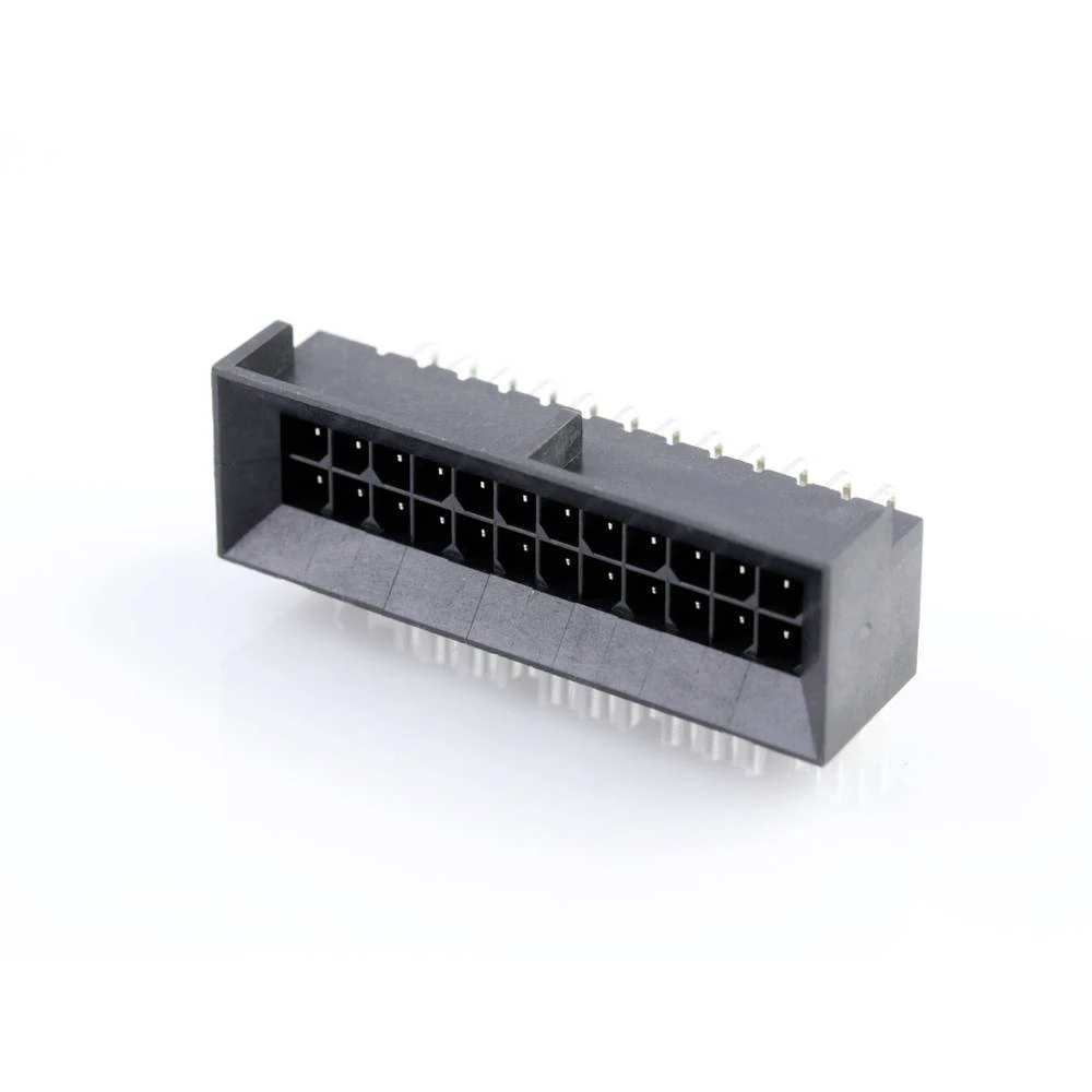Molex ugradna standardna letva s muškim kontaktima Ukupan broj polova 24 444282403 1 St. Tray slika