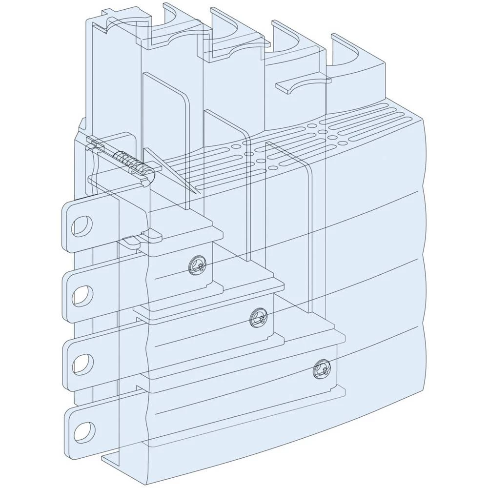 PrismaSeT-P, blok napajanja, ComPacT NSX100-250/ComPacT INS250 4-polni, gornji Schneider Electric Sadržaj: kom. slika