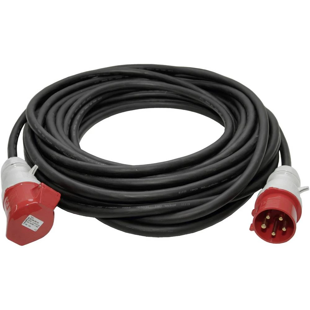 Walther Werke 39300506250 struja produžetak 32 A crna 25.00 m slika