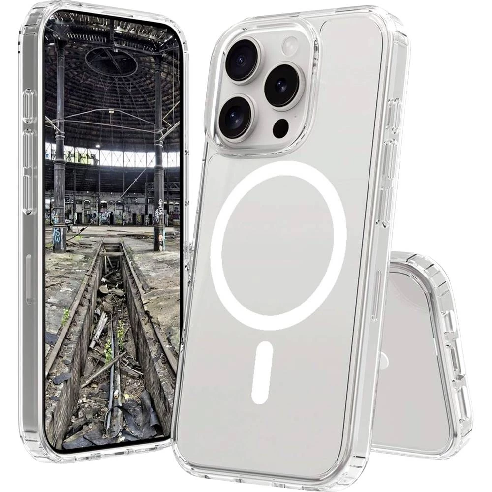 JT Berlin BackCase Pankow Clear stražnji poklopac za mobilni telefon Apple iPhone 16 Pro Max prozirna MagSafe kompatibil slika