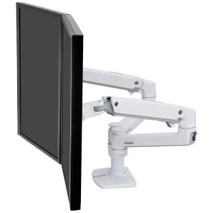 Ergotron LX Dual Arm Side by Side Desk Mount 2-struki stolni nosač za monitor 38,1 cm (15) - 68,6 cm (27) bijela pode slika
