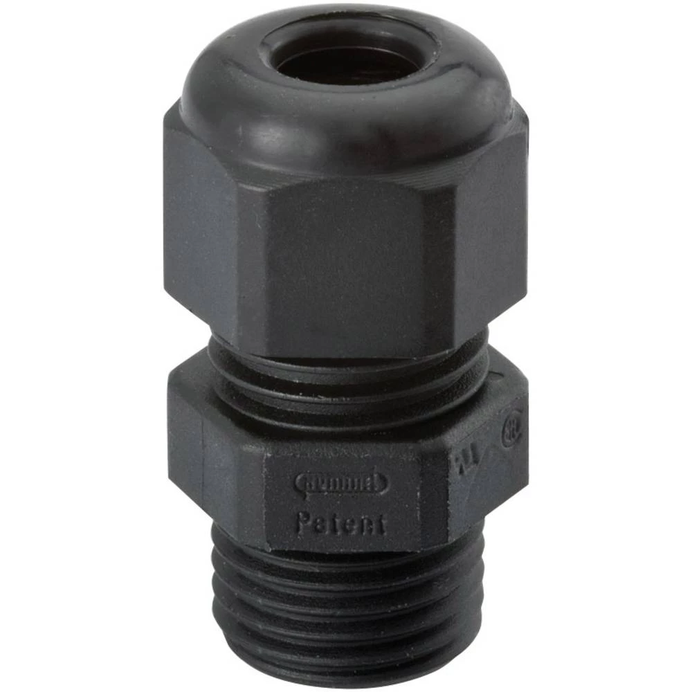 Kabelska uvodnica M20 x 1.5 Poliamid Intenzivna crna (RAL 9005) Hummel 1.219.2001.50 25 ST slika