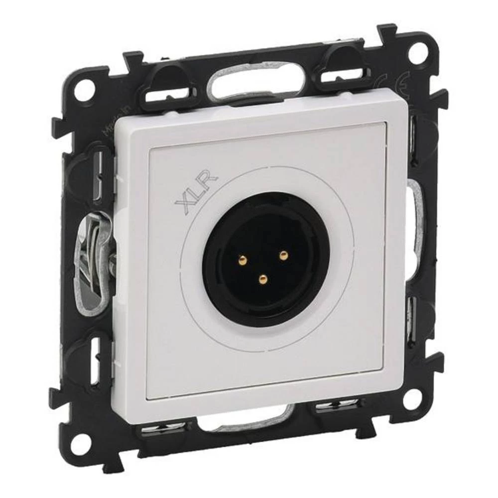 Legrand   XLR utičnica Valena Life Allure bijela 753174 slika