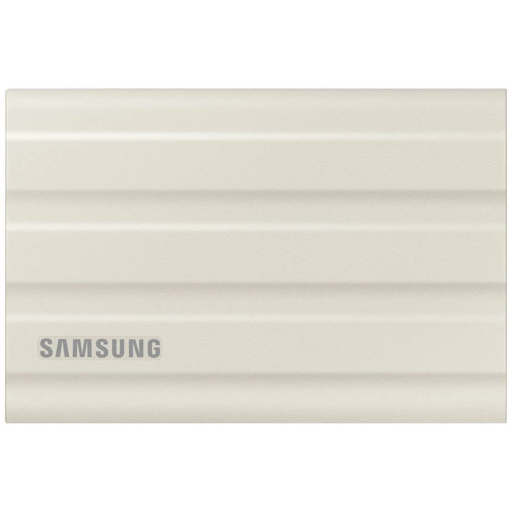 Samsung Portable T7 Touch Shield 2 TB vanjski ssd tvrdi disk USB 3.2 gen. 2 bež boja  MU-PE2T0K/EU slika