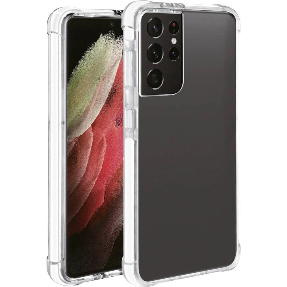 Vivanco Rock Solid stražnji poklopac za mobilni telefon Samsung prozirna, bijela slika