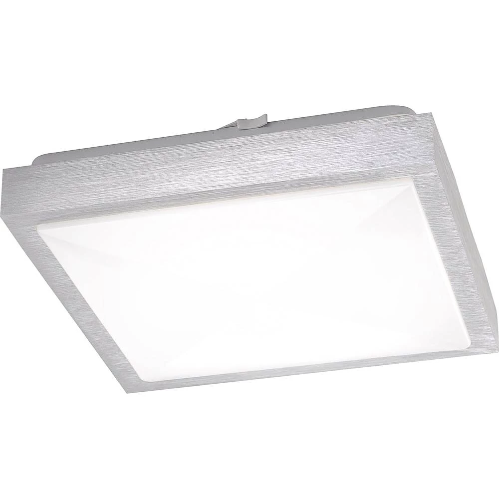 LeuchtenDirekt Wolof 11219-95 LED stropna svjetiljka ATT.CALC.EEK: LED 10 W Toplo-bijela Aluminij boja slika