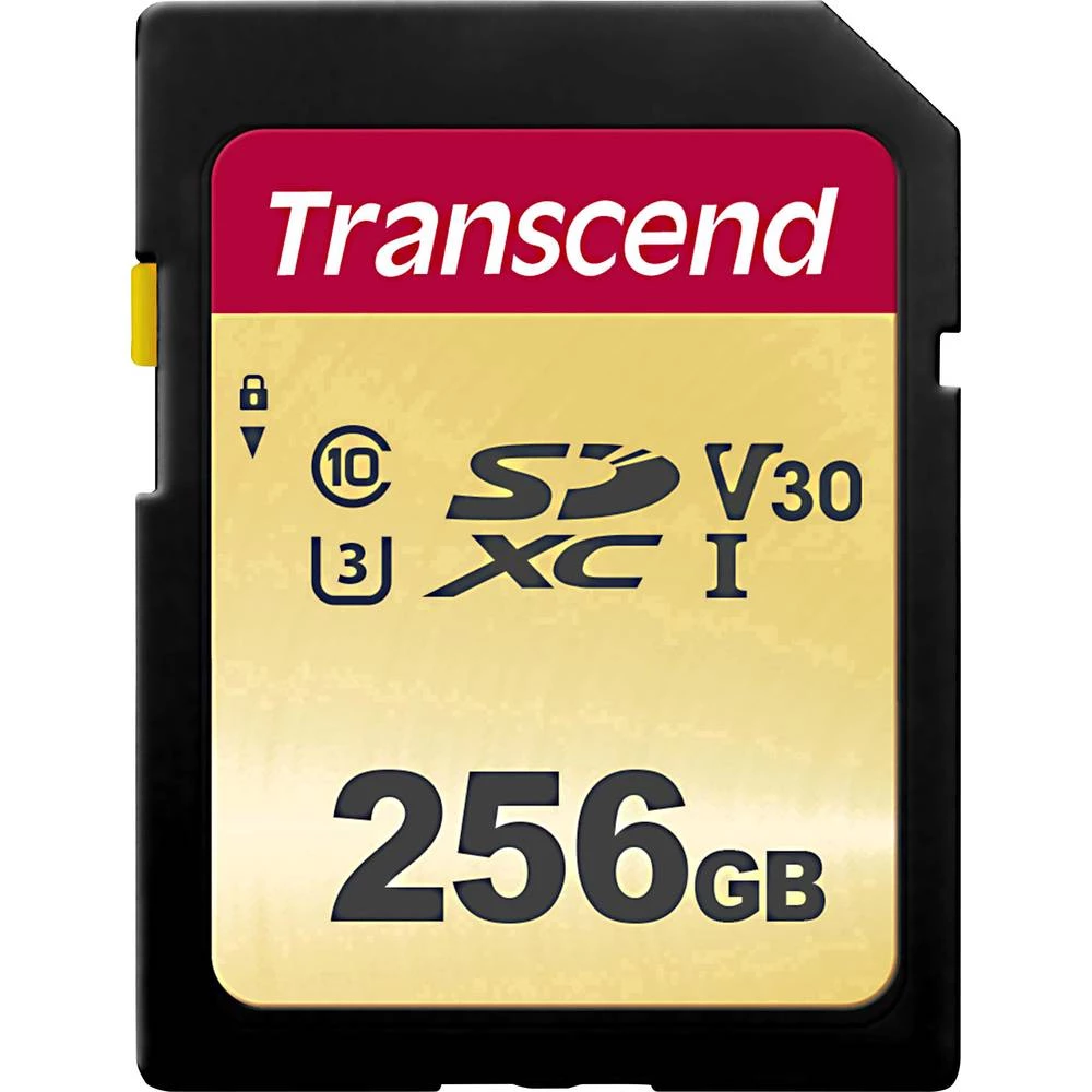 SDXC kartica 256 GB Transcend Premium 500S Class 10, UHS-I, UHS-Class 3, v30 Video Speed Class slika