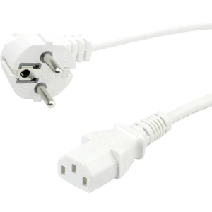 Value 19.99.1016 struja priključni kabel bijela 0.60 m slika