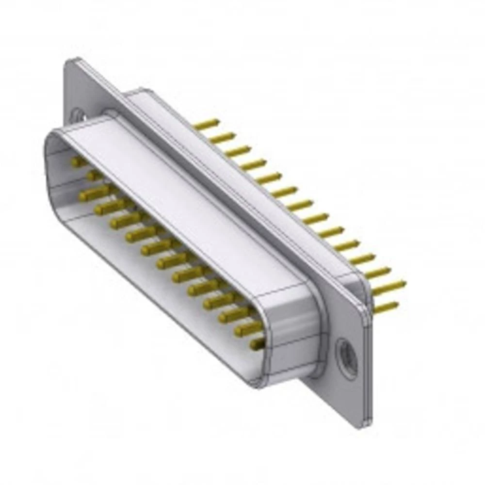 D-SUB utikač 180 ° Broj polova: 25 Lem, Pinovi DELTRON SWISS 1 ST slika