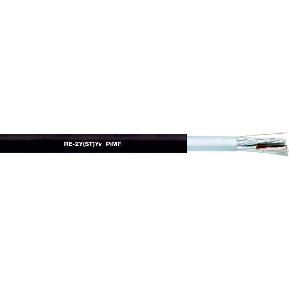 LAPP 32465/100 vod za prijenos podataka RE-2Y(ST)Yv PiMF 4 x 2 x 1.3 mm² crna 100 m slika
