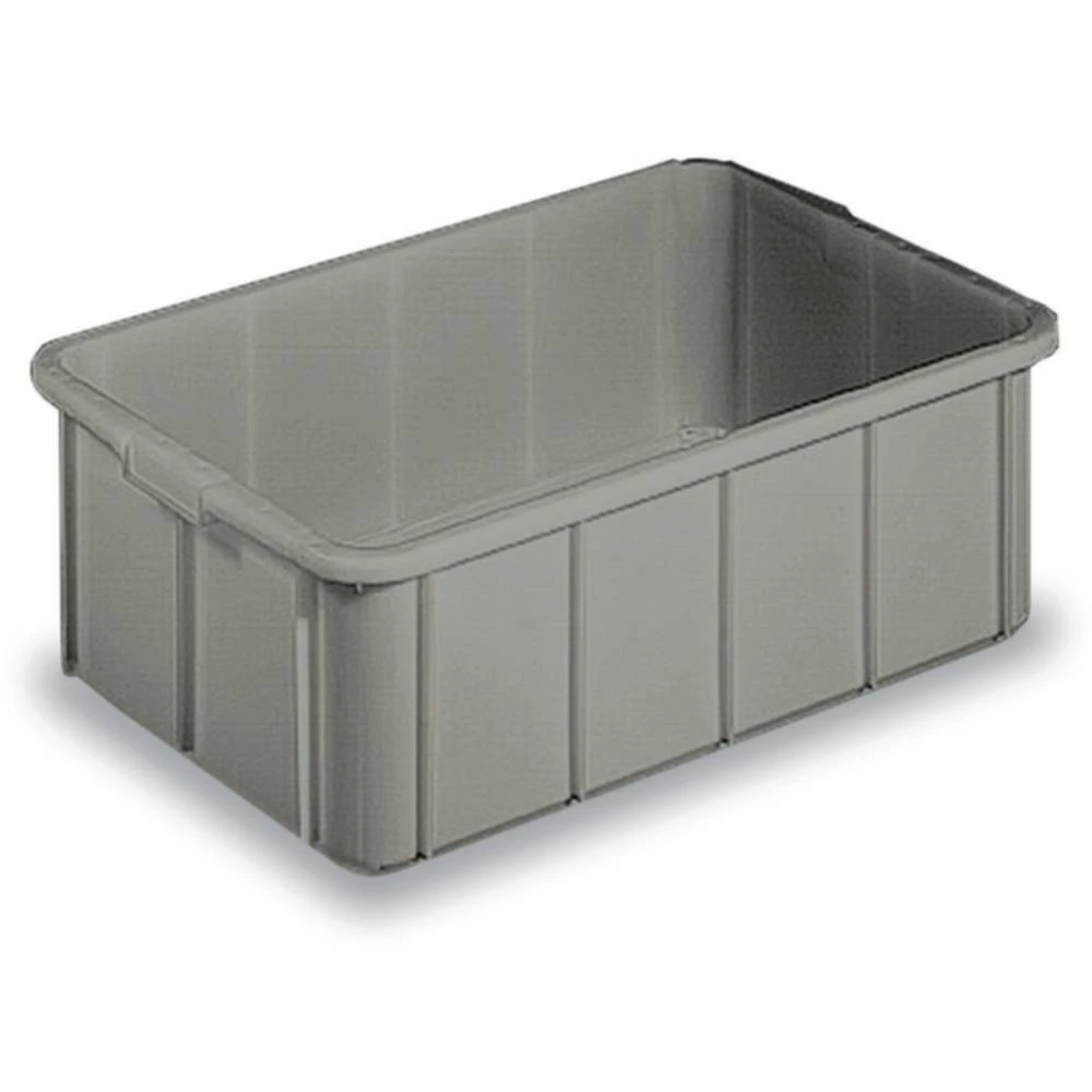 Spremnik za slaganje Pogodna za hranu (D x Š x V) 660 x 450 x 225 mm Siva 1657940 1 ST slika