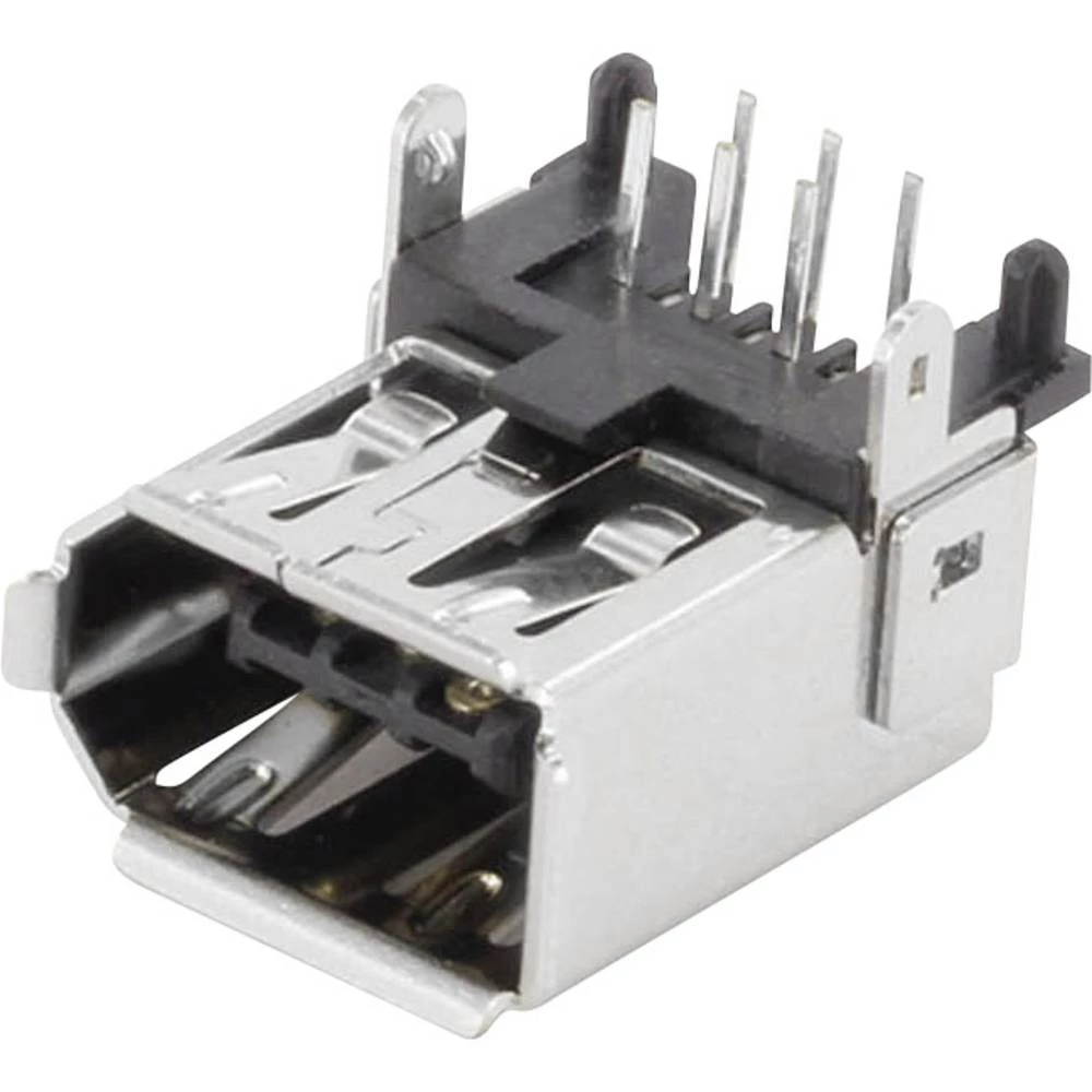 FireWire utičnica 1 Port FWB6P crne boje econ connect sadržaj: 1 kom. slika