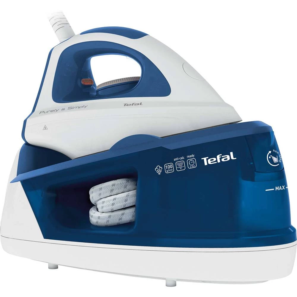 Parna stanica za glačanje Purely & Simply SV 5020 Tefal 2200 W plava, bijela slika