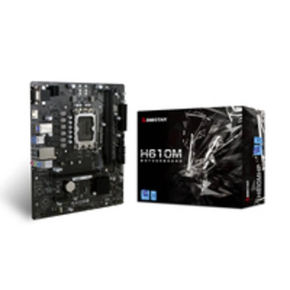 BioStar H610MHP matična ploča Baza Intel® 1700 Faktor oblika (detalji) Micro-ATX Set čipova matične ploče Intel® H610 slika