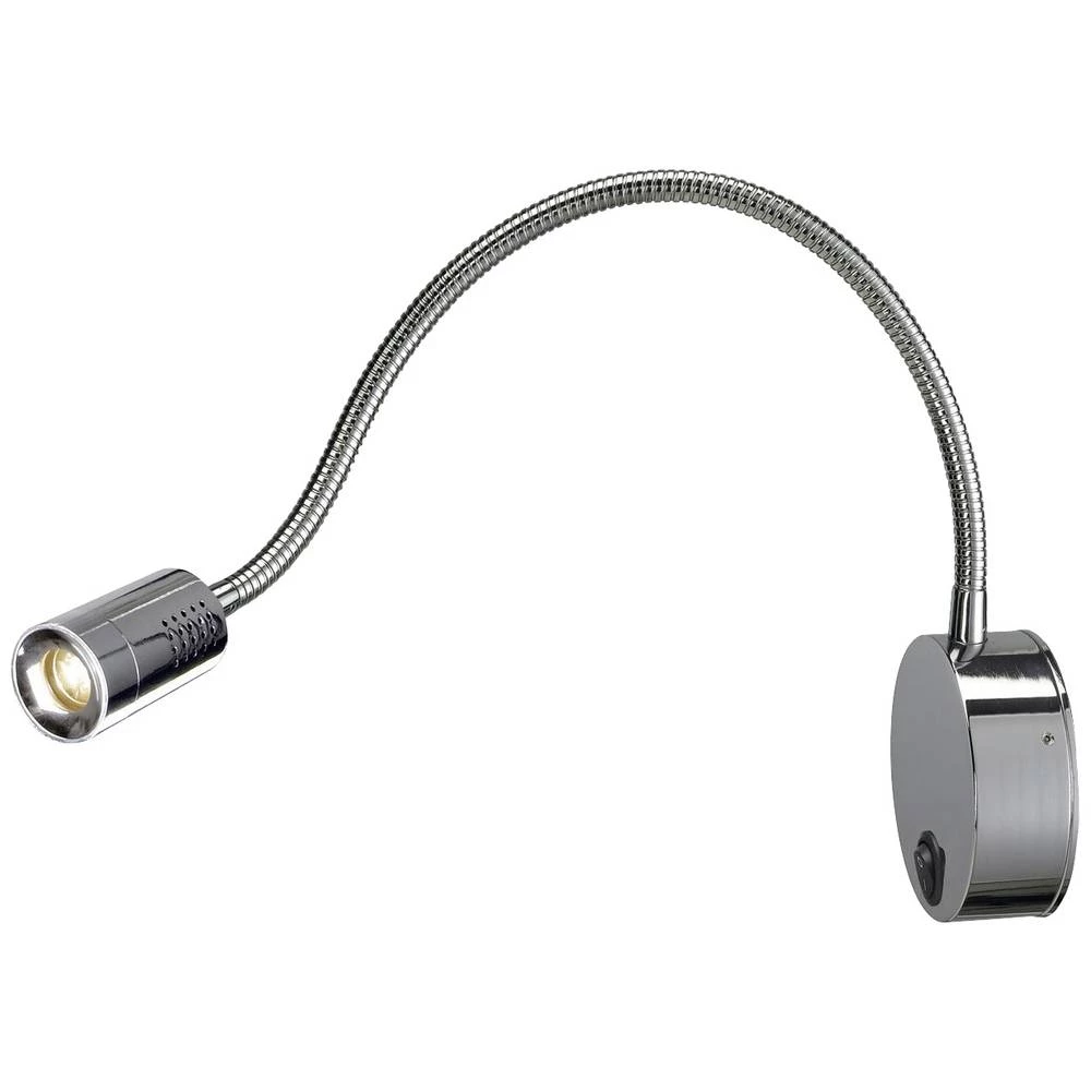 SLV DIO FLEX PLATE 1002116 LED zidna svjetiljka  LED fiksno ugrađena  1.9 W krom boja slika