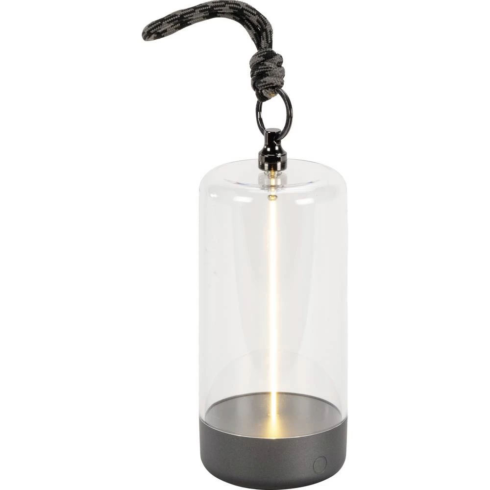 Konstsmide 7849-370 Edison XS LED akumulatorska stolna lampa tamnozelena slika
