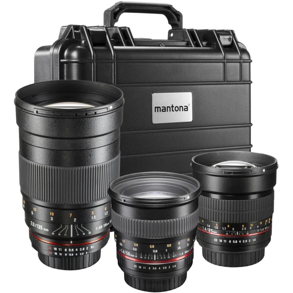 Komplet objektiva Walimex Pro slika