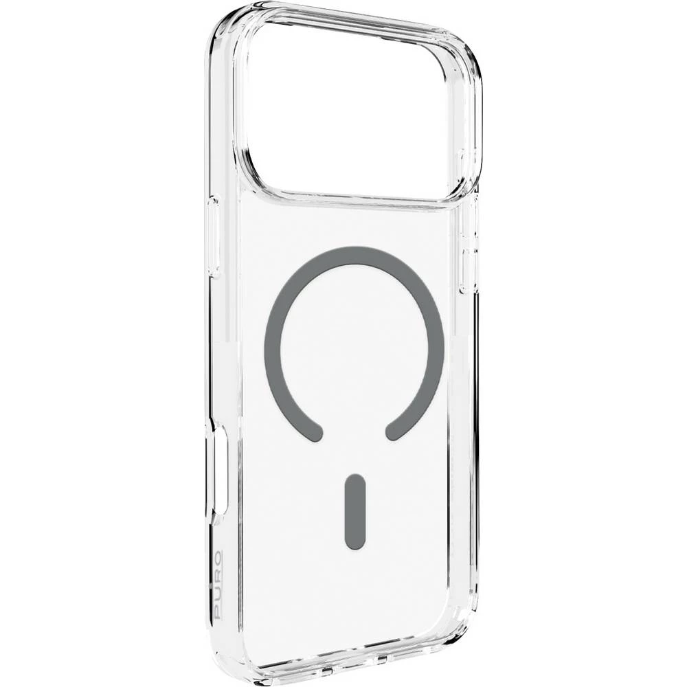 Puro etui Apple iPhone 17 Pro prozirna, siva MagSafe kompatibilna PUIPC17P63LITEMDKGR slika
