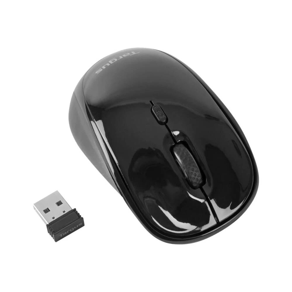 Targus AMW50EU bežično, USB wlan miš optički  crna slika