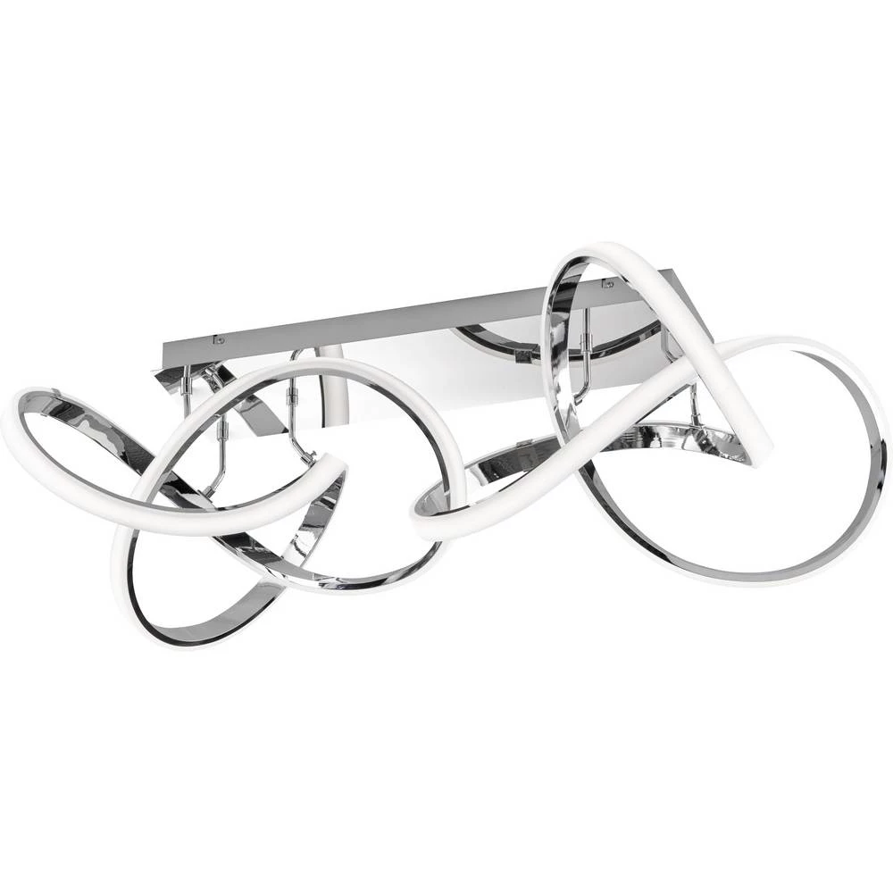 WOFI Indigo 2flg 9134.02.01.9000 LED stropna svjetiljka Krom boja slika