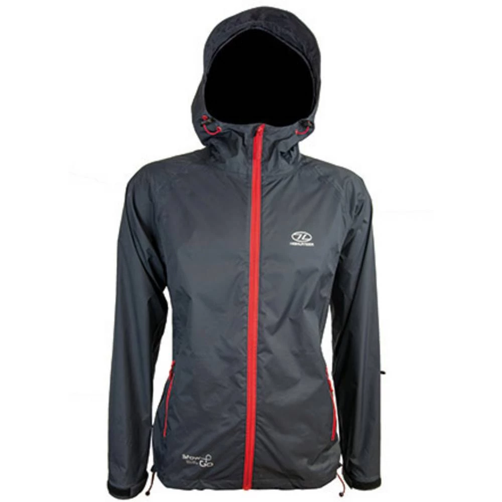 Jakna za kišu XXL Highlander Stow & Go Antracitna boja JAC077-CH-XXL slika