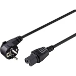 Basetech BT-2300318 grijaći uređaji kabel za napajanje crna 2.00 m