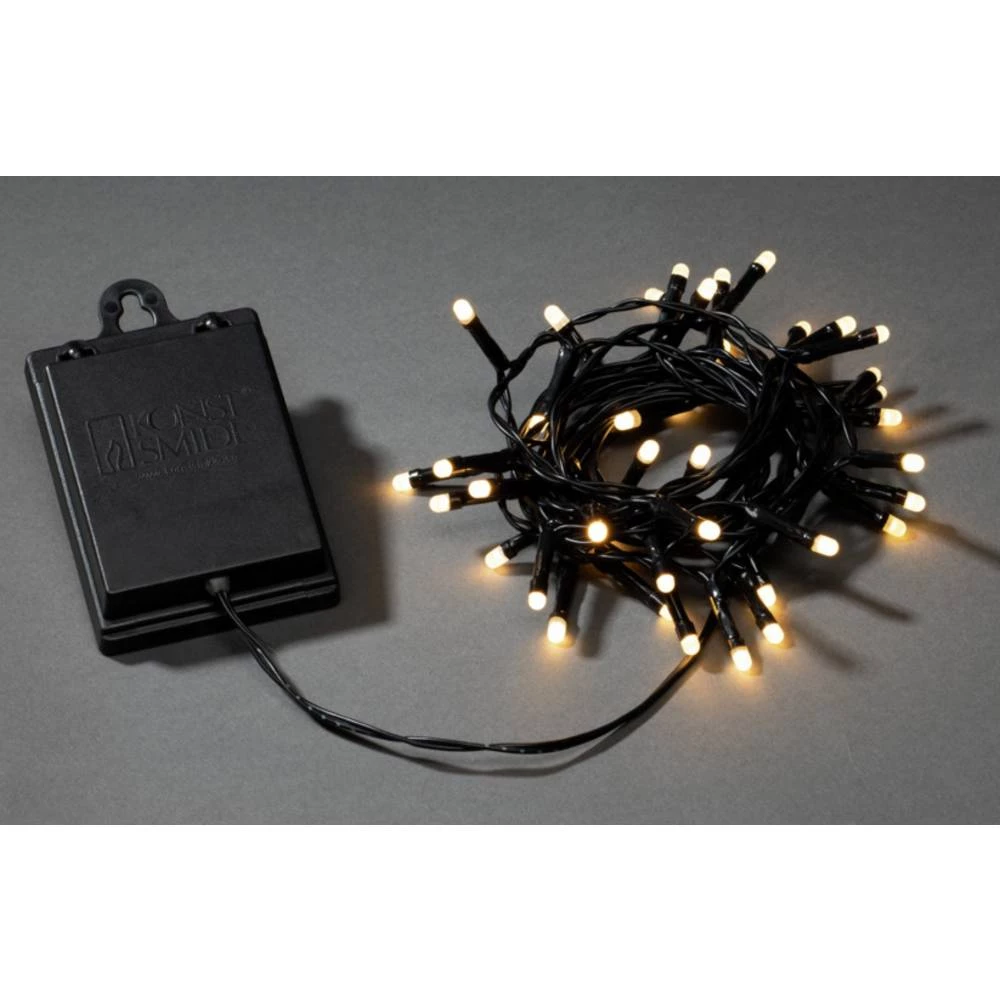 Konstsmide 3724-130 LED svjetlosni lanac vani baterijski pogon Broj žarulja 40 LED toplo bijela Osvjetljena duljina: 3 slika