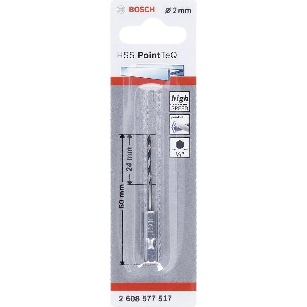 Bosch Accessories 2608577517 PointTeQ 1 komad spiralno svrdlo slika