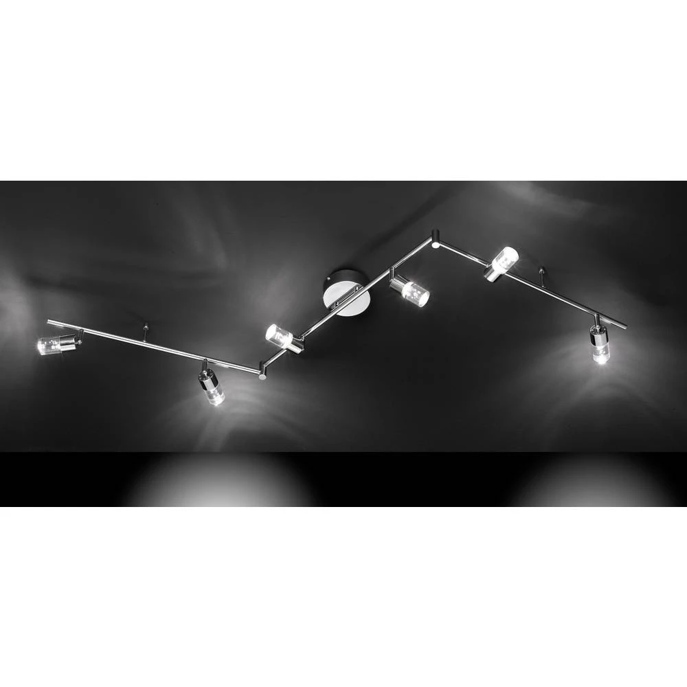 LED stropni reflektor 30 W Toplo-bijela ACTION Lugo 951606010000 Krom boja slika