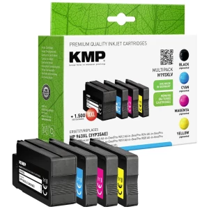 KMP tinta zamijenjen HP 963XL (3YP35AE) kompatibilan kombinirano pakiranje crna, cijan, magenta, žuta H193XV 1766,4005 slika