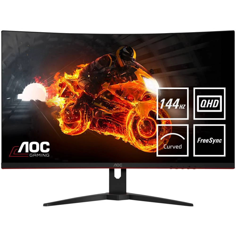Ekran za igranje 80 cm (31.5 ") AOC CQ32G1 ATT.CALC.EEK A (A+++ - D) 2560 x 1440 piksel WQHD 1 ms HDMI&trade;, DisplayPort, Audi slika