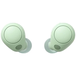 Sony WFC700NG.CE7 HiFi  In Ear slušalice Bluetooth® stereo žalfija zelena poništavanje buke kutija za punjenje, otporne slika